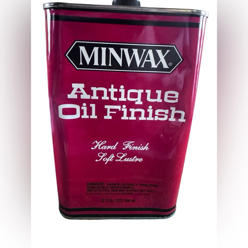 MInwax Antique Oil Finish Hard Finish Soft Lustre 32 Oz